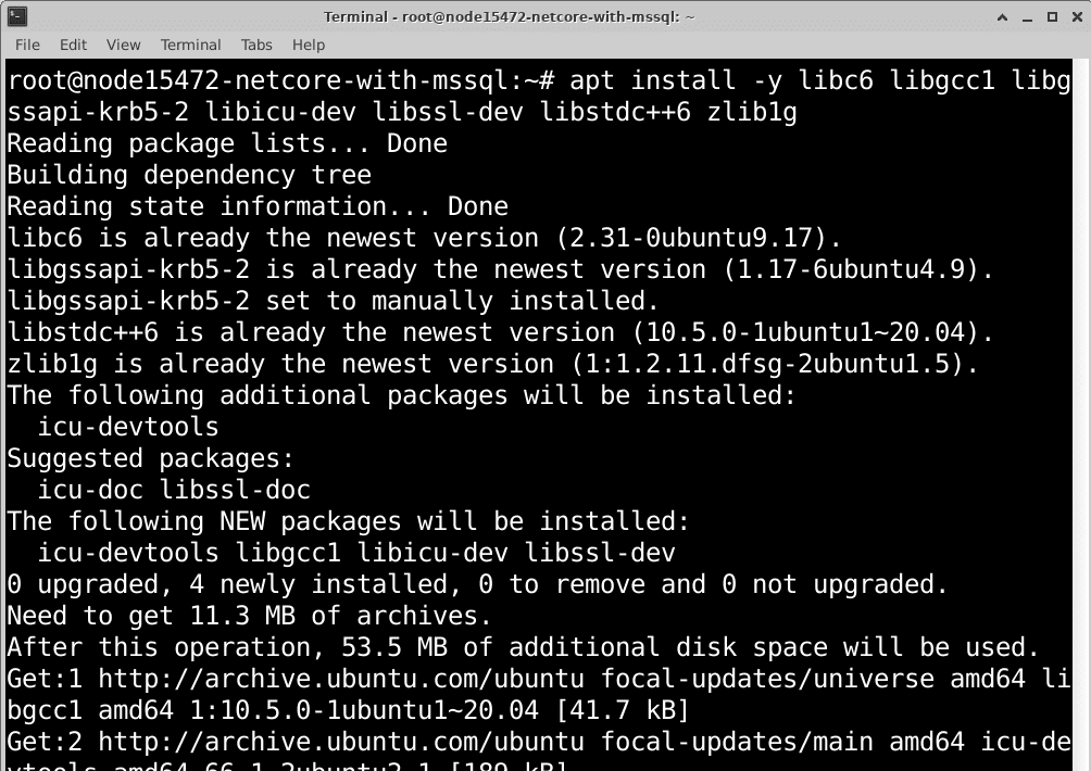 linux-net-core-mssql-01 linux-net-core-mssql-01